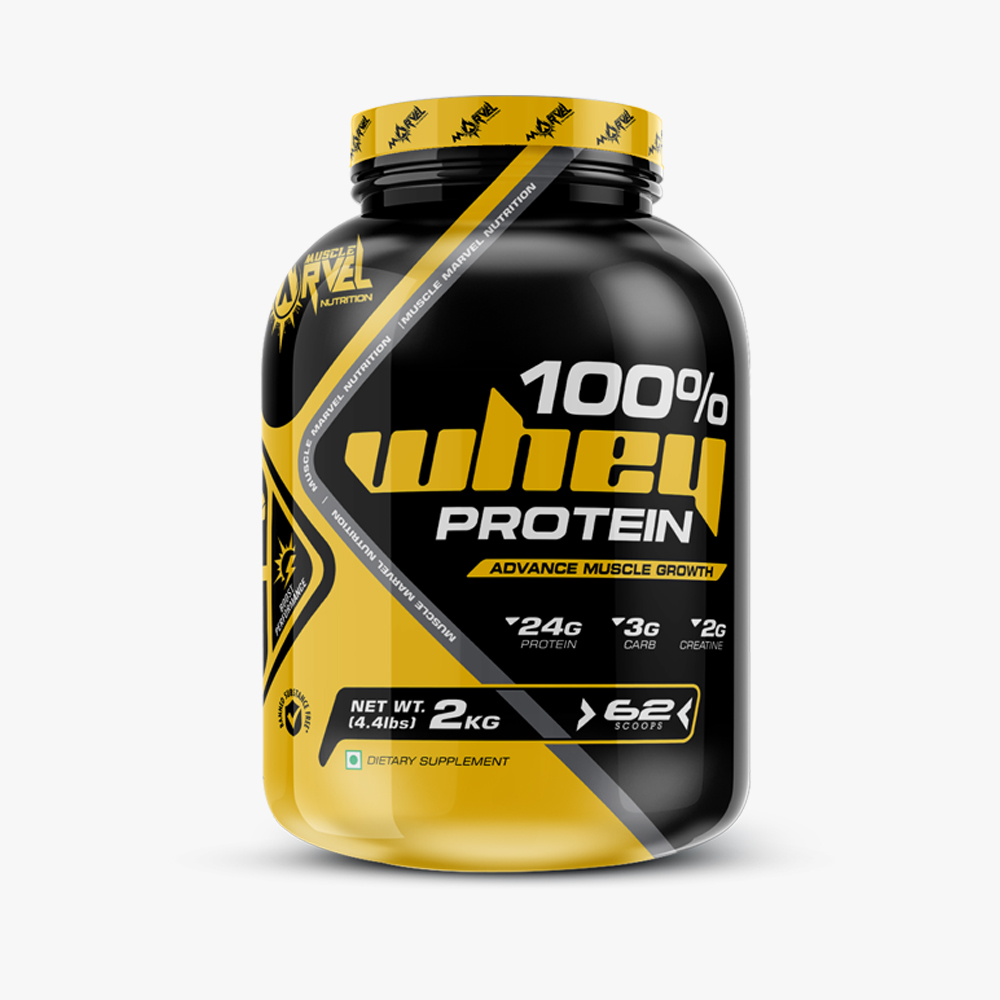 100% Whey Protein 2kg, 4.4lbs