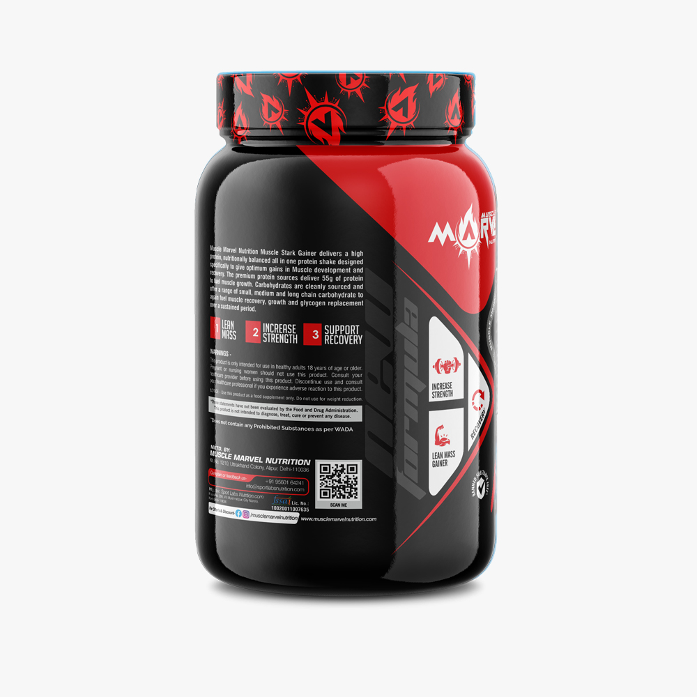Muscle Stark Gainer 1kg, 2.2lbs - Image 2